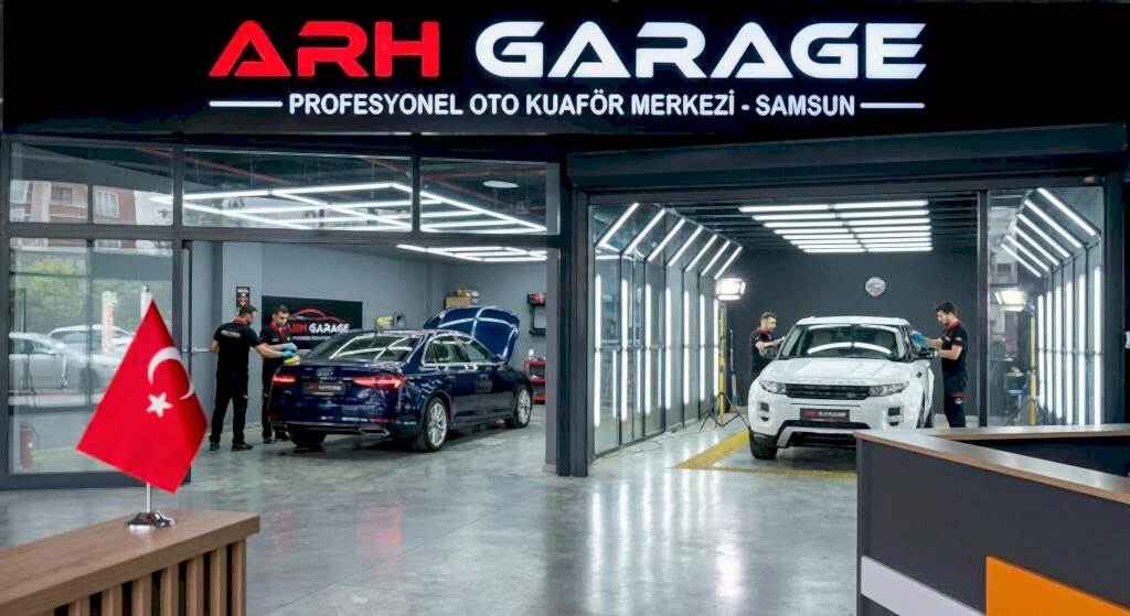 Samsun'da profesyonel araç kaplama hizmeti - ARH Garage