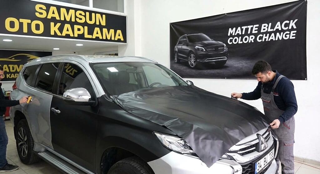 Samsun’da Mat Film Kaplama: Araç Görünümünüzü Değiştirin